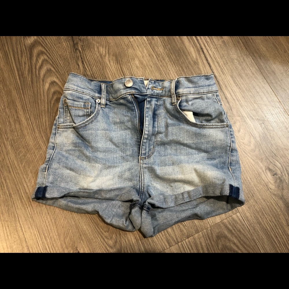 High waisted shorts